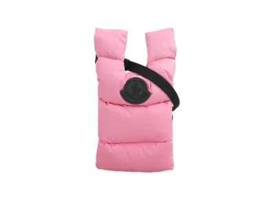 MONCLER Legere Tote Small Bag "Pink/Black"