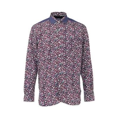 JUNYA WATANABE MAN Switching shirt "Brown"