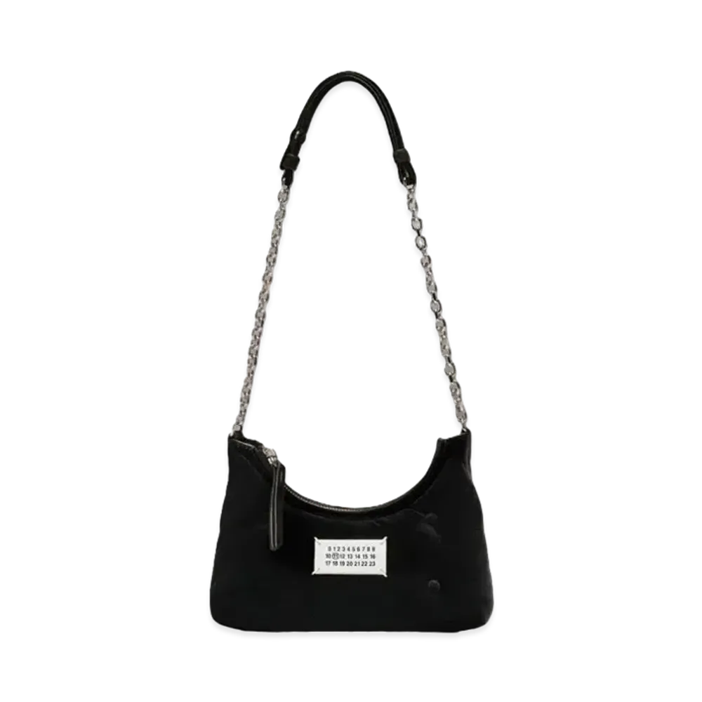 Maison Margiela Glam Slam hobo Micro Velvet "Black"