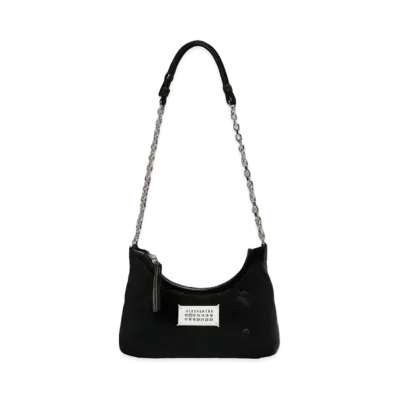 Maison Margiela Glam Slam hobo Micro Velvet "Black"