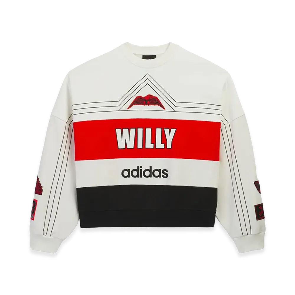 adidas x Willy Chavarria NY Crewneck Sweatshirt "Off White"