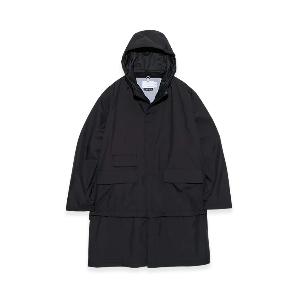 nanamica 3L Pertex Shield 2Way Travel Coat "Black"