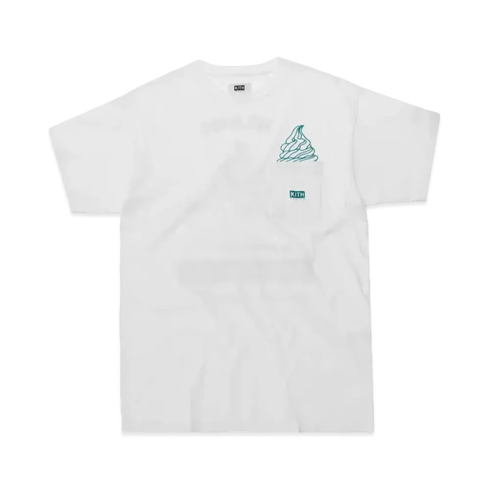 Kith Treats Ice Cream Day Tee Miami "White"