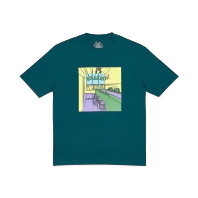 PALACE Scheisse Face T-Shirt "Green"