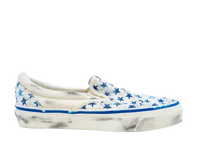 Mattias Gollin × Vans Slip-On "STELLA Blue Star"