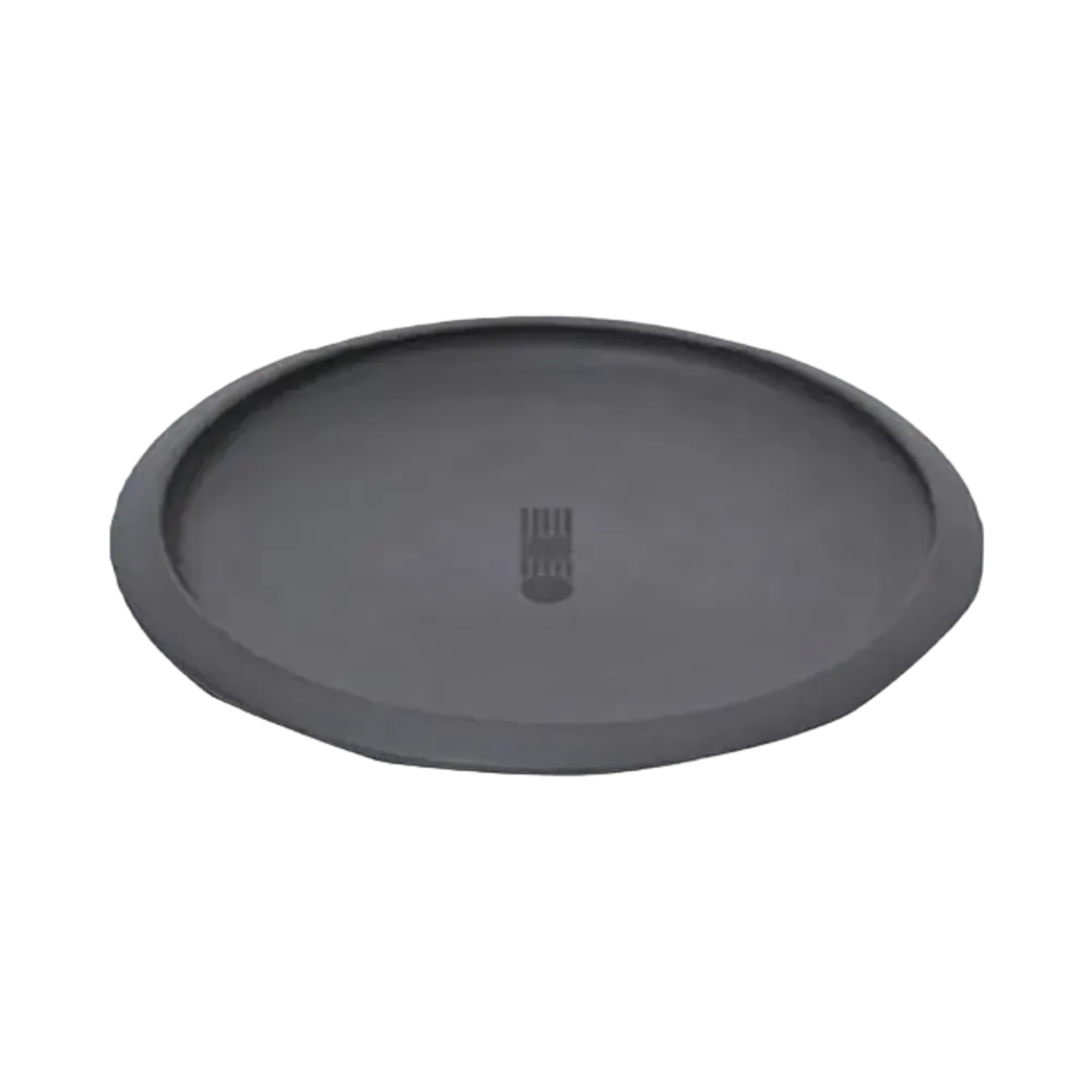 5450 THE PRODUCTS PORCELAIN PLATE "BLACK"