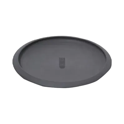 5450 THE PRODUCTS PORCELAIN PLATE "BLACK"