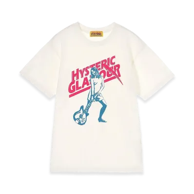 HYSTERIC GLAMOUR Women's Hysteric Lightning Tee "White"