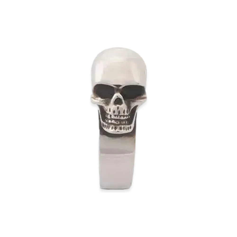 Alexander McQUEEN Side Skull Ring "Antique Silver"