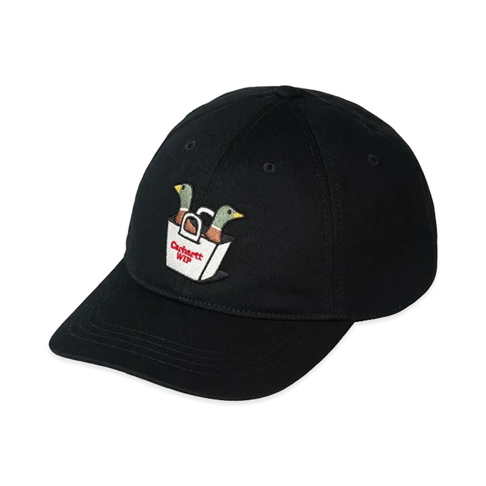 Carhartt WIP Bumper Sticker Cap "Black"