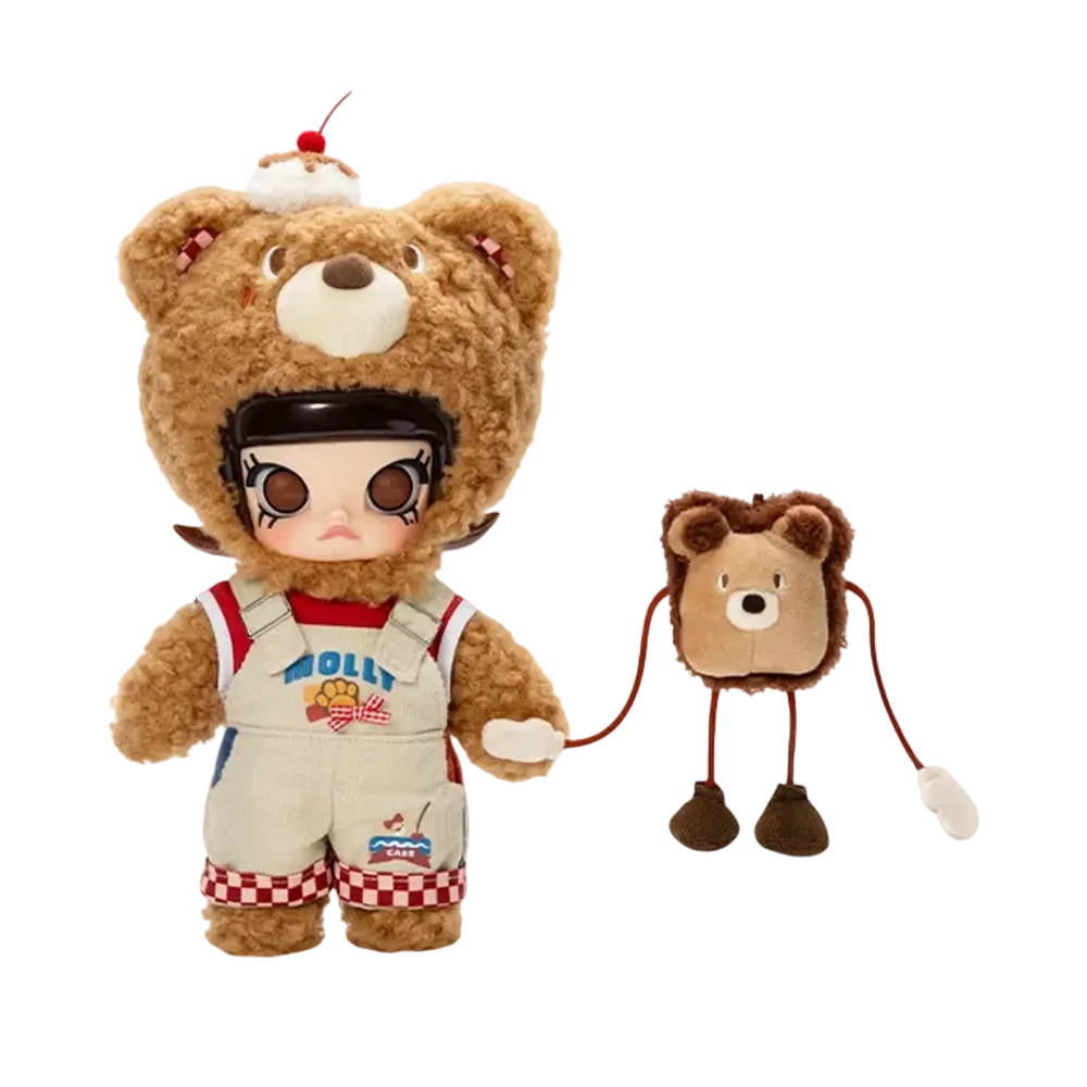 POP MART "Figurine" MOLLY Bear Bread 1/8 Action Figure