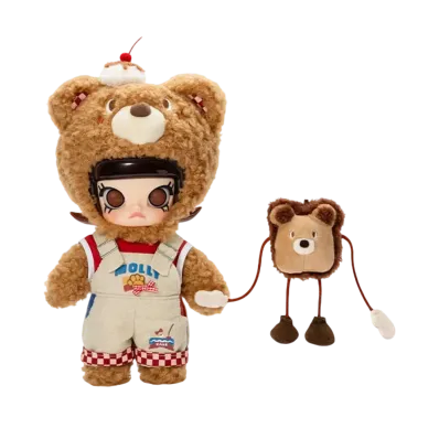 POP MART "Figurine" MOLLY Bear Bread 1/8 Action Figure