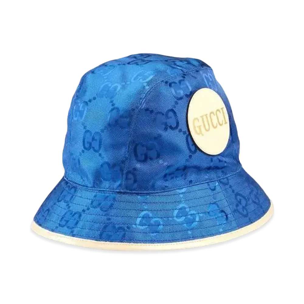 GUCCI Off The Grid Bucket Hat "Blue"