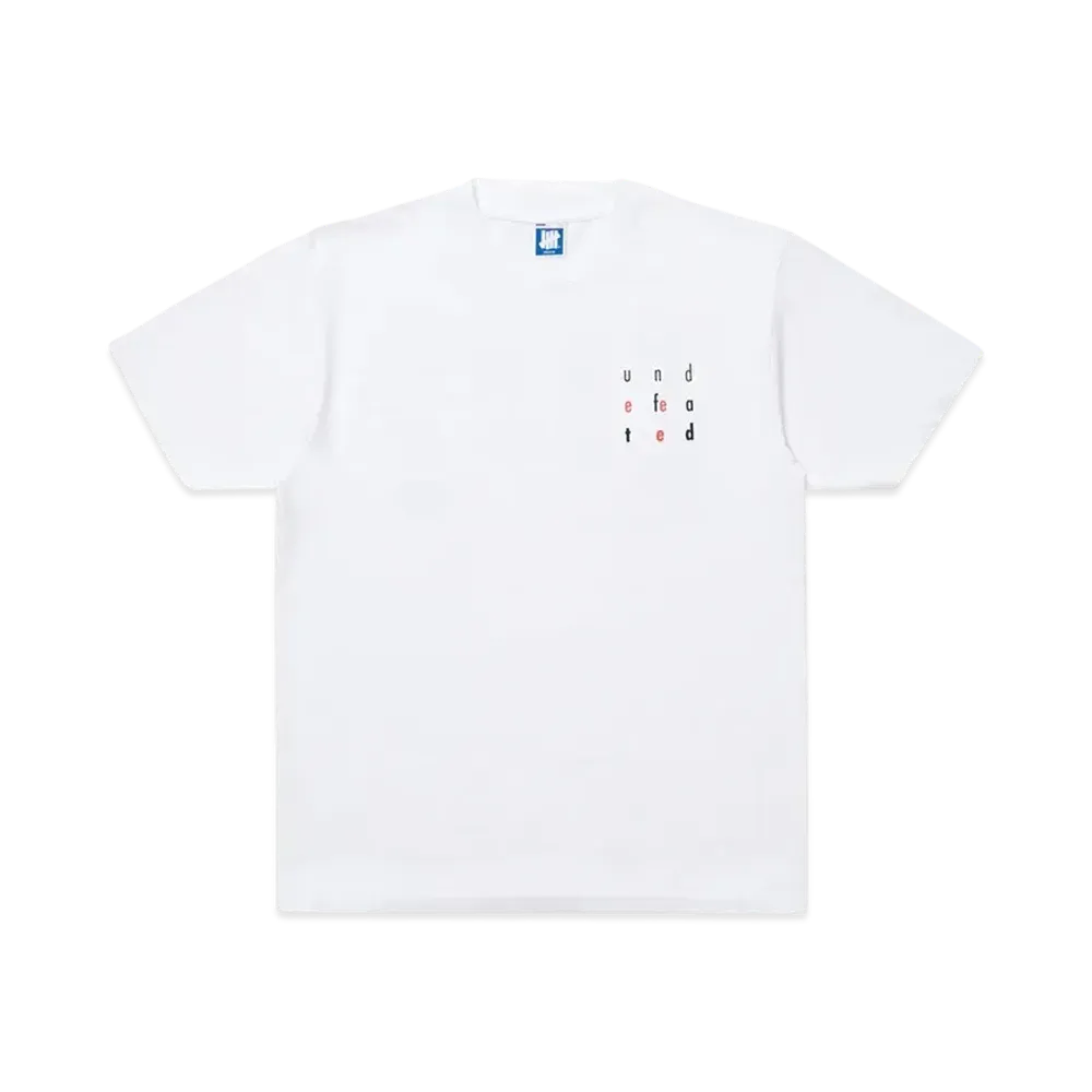UNDEFEATED Bird Sequence S/S Tee "White"
