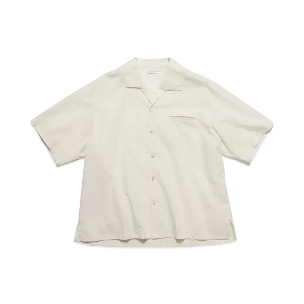 uniform experiment S/S Italian Collar Shirt "White"