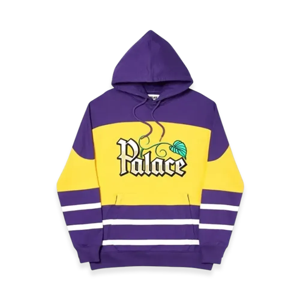 PALACE Zero Zero Hood "Purple Yellow"