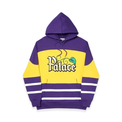 PALACE Zero Zero Hood "Purple Yellow"