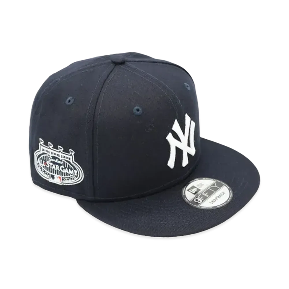 NEW ERA 9FIFTY NEW YORK YANKEES 2008 MLB ALL-STAR GAME PATCH SNAPBACK CAP "Navy"