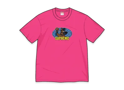 Supreme Leash Tee "Fuchsia"