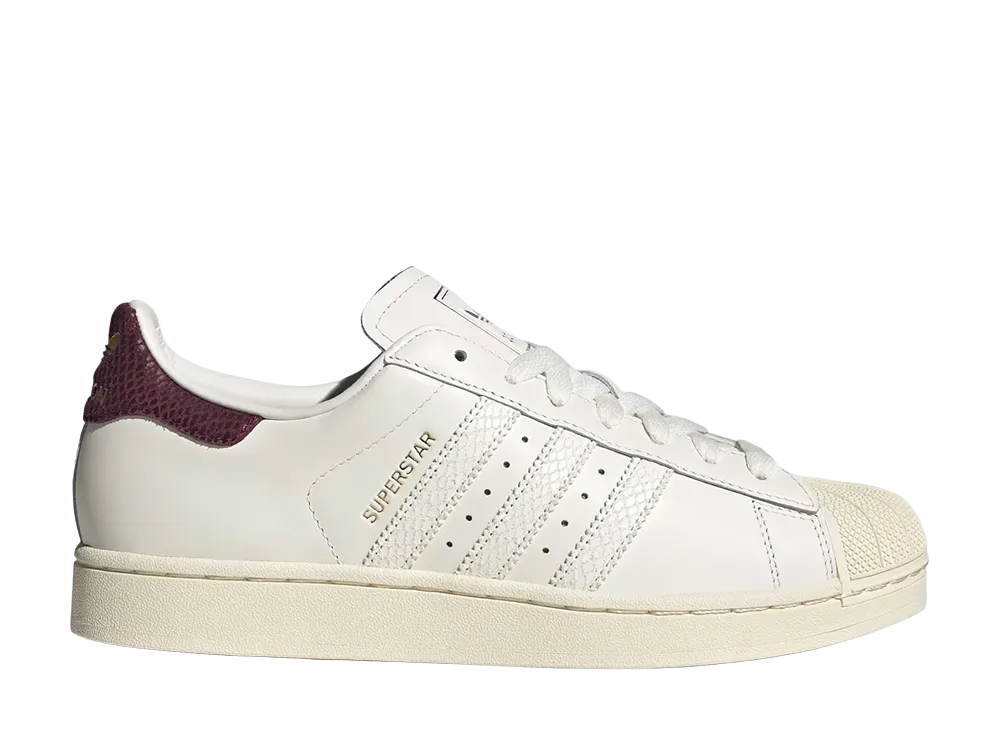 adidas Superstar 2 "Core White/Maroon"