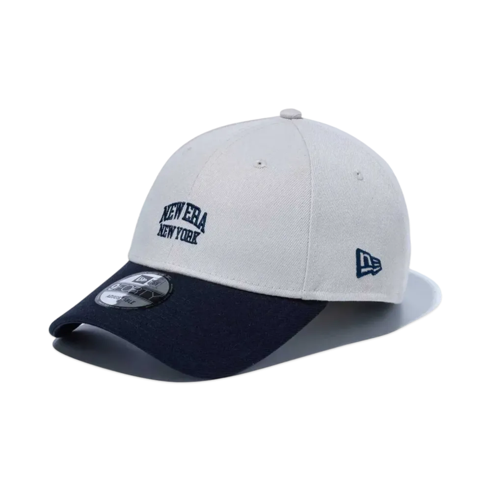 NEW ERA 9Forty Mini College Logo "Stone/Navy"