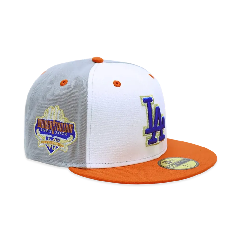 NEW ERA x THE CAP 'New Signal' 59Fifty Los Angeles Dodgers "White/Gray"