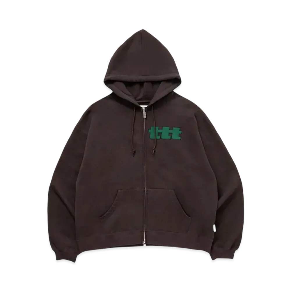 TTT MSW Logo Zipup Hoodie "Brown"