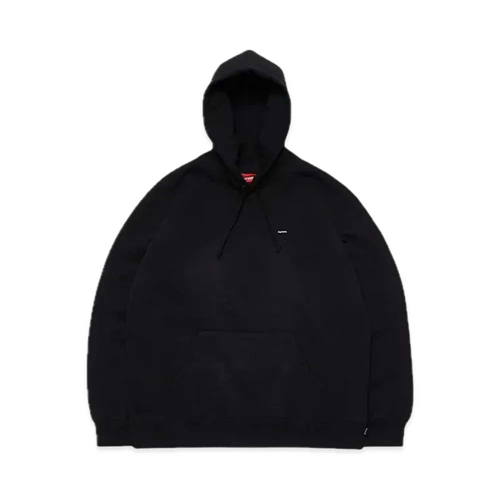 Supreme Small Box Hooded Sweatshirt "Black" (22SS)