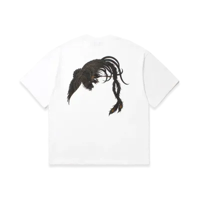 APHRODITEGANG GAKKIN x BUDSPOOL Kokuzuicho T-Shirt "White"