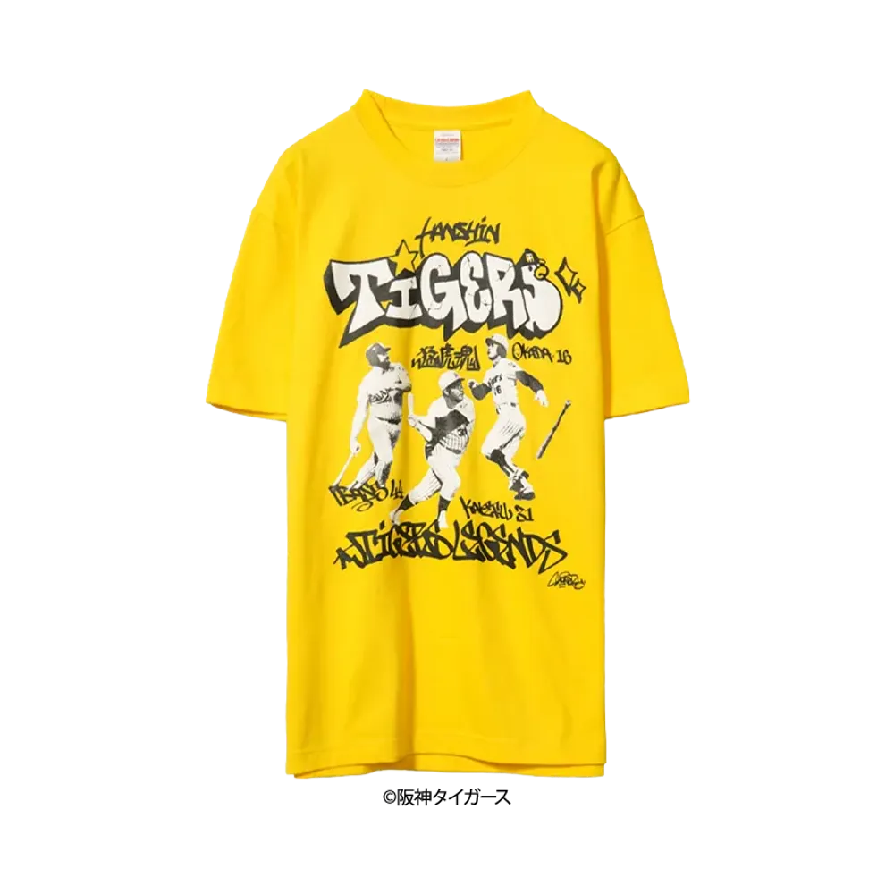 阪神タイガース90周年記念 \ VOYAGE KIDS TIGERS LEGENDS tee by SYUNER "YELLOW"
