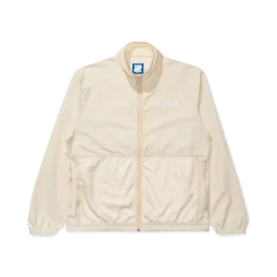 UNDEFEATED Mesh Pocket Track Jacket "Beige"