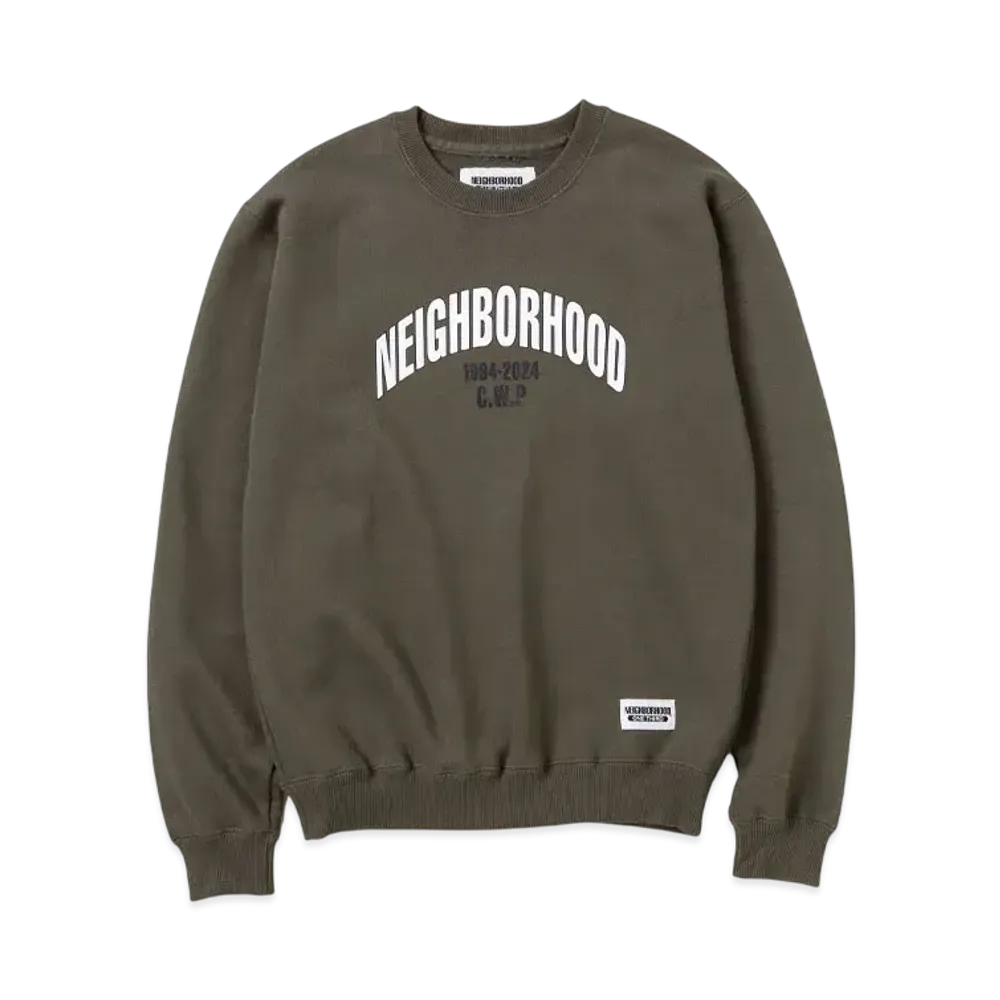 NEIGHBORHOOD OT . Sweat Shirt LS-2 "Olive Drab"