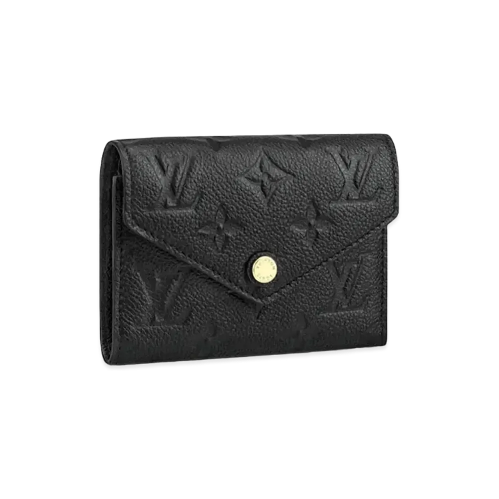 Louis Vuitton Victorine Wallet Monogram Empreinte "Noir"