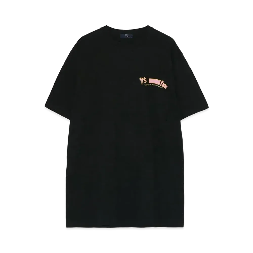 Yohji Yamamoto Y's Y's... INN MENU T-SHIRT "Black"