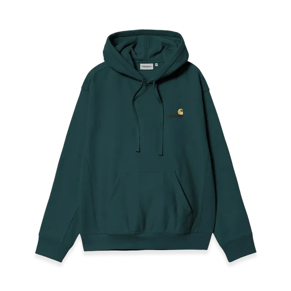 Carhartt WIP Hooded American Script Sweat "Deep Lagoon"