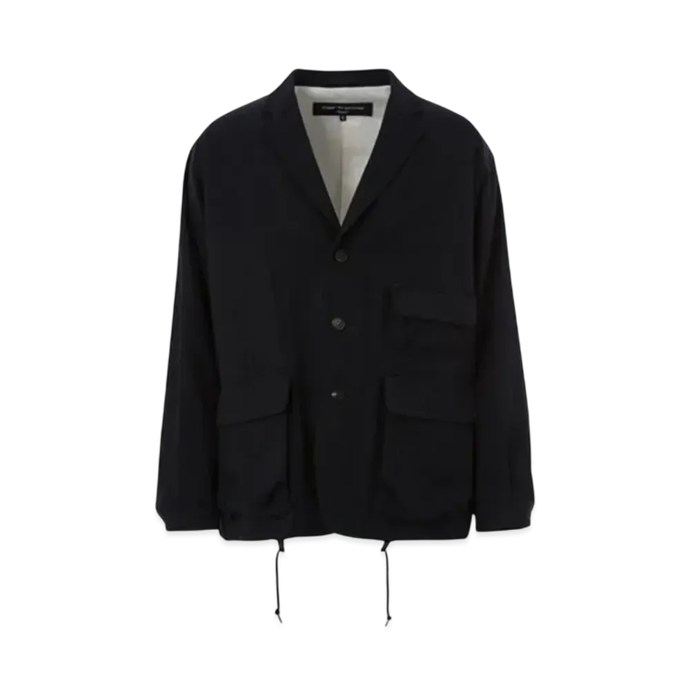 COMME des GARCONS HOMME 24FW Last Delivery Cotton Wool Serge Jacket "Navy"