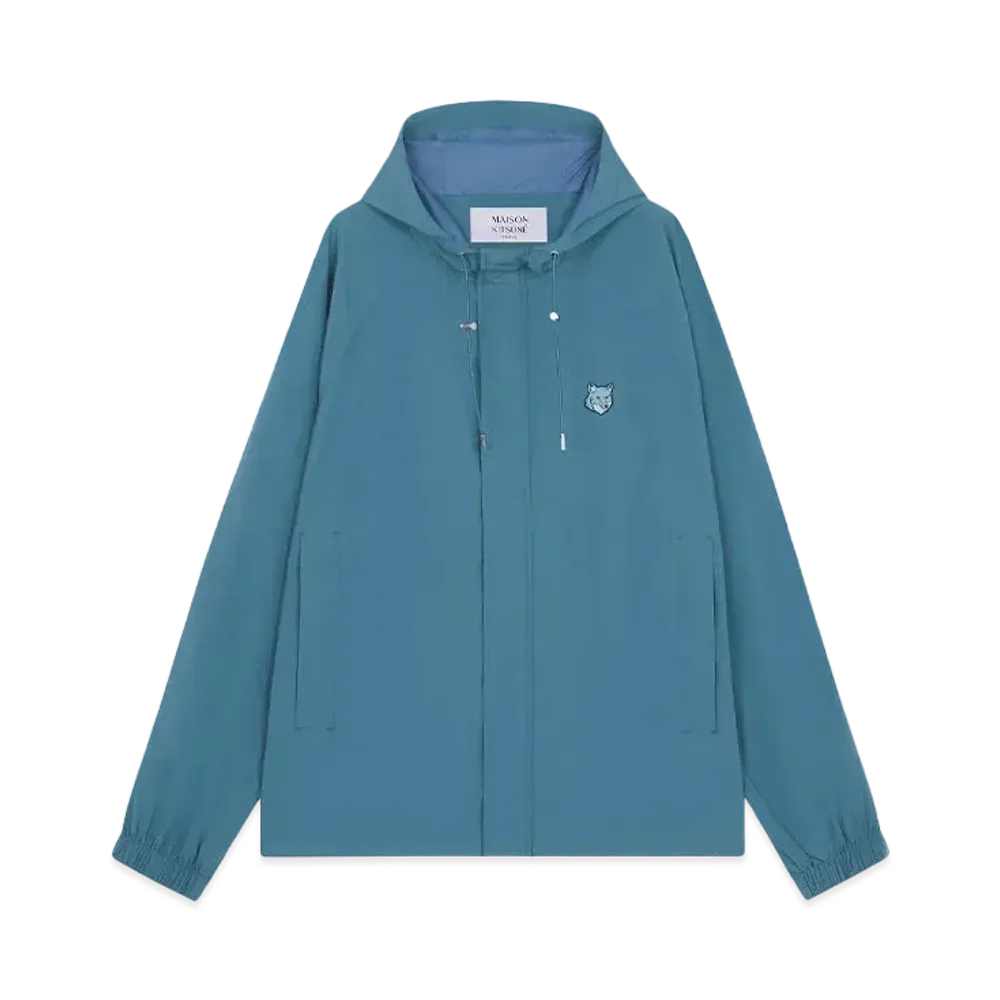 Maison Kitsune Windbreaker "Lake Blue"
