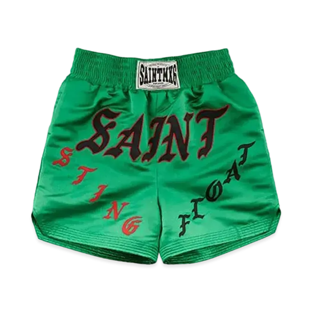 SAINT Mxxxxxx  Boxing Shorts "Green"