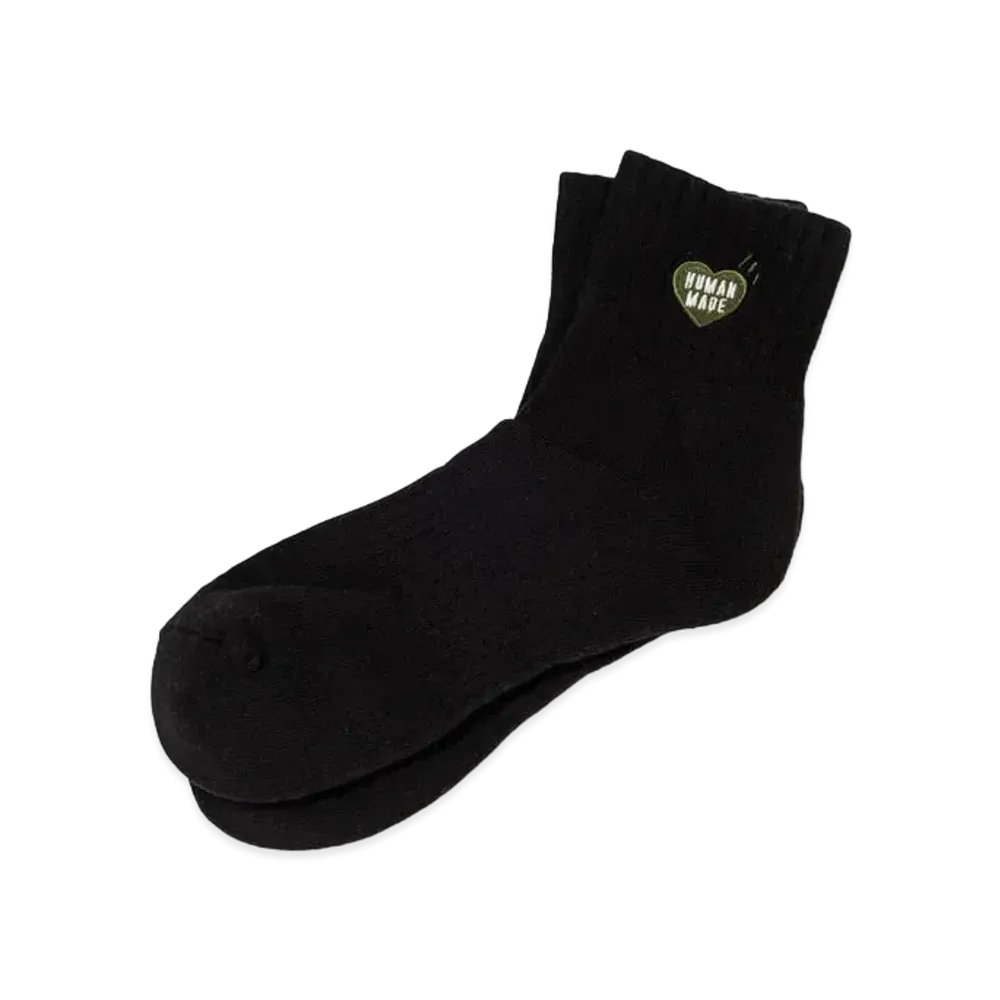HUMAN MADE Pile Short Socks "Black"