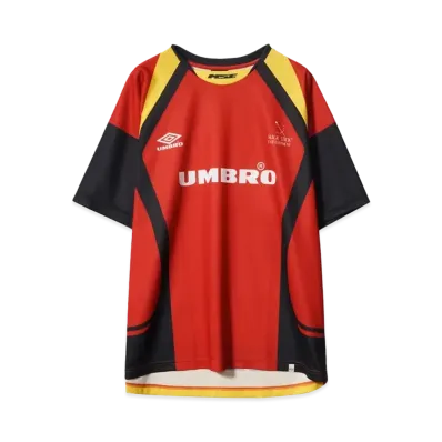 UMBRO x MAGIC STICK Moto Soccer Jersey by UMBRO "Red"