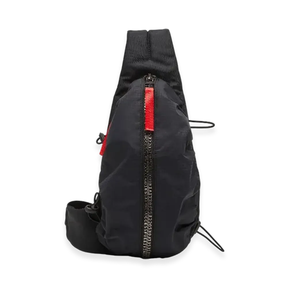 Diesel Zip-D Crossbody x Zip-D-Sling Bag In Check-Jacquard Shell "Black"