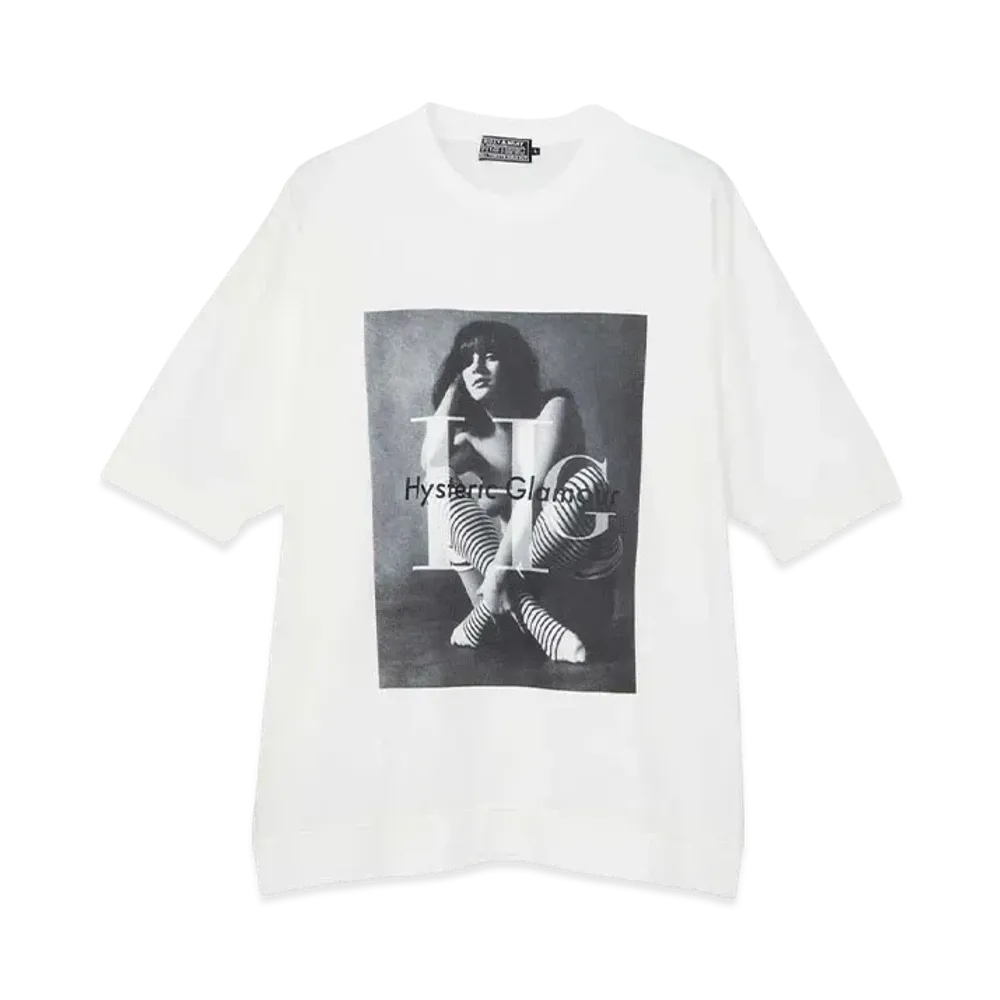 HYSTERIC GLAMOUR HG Woman T-Shirt "White"