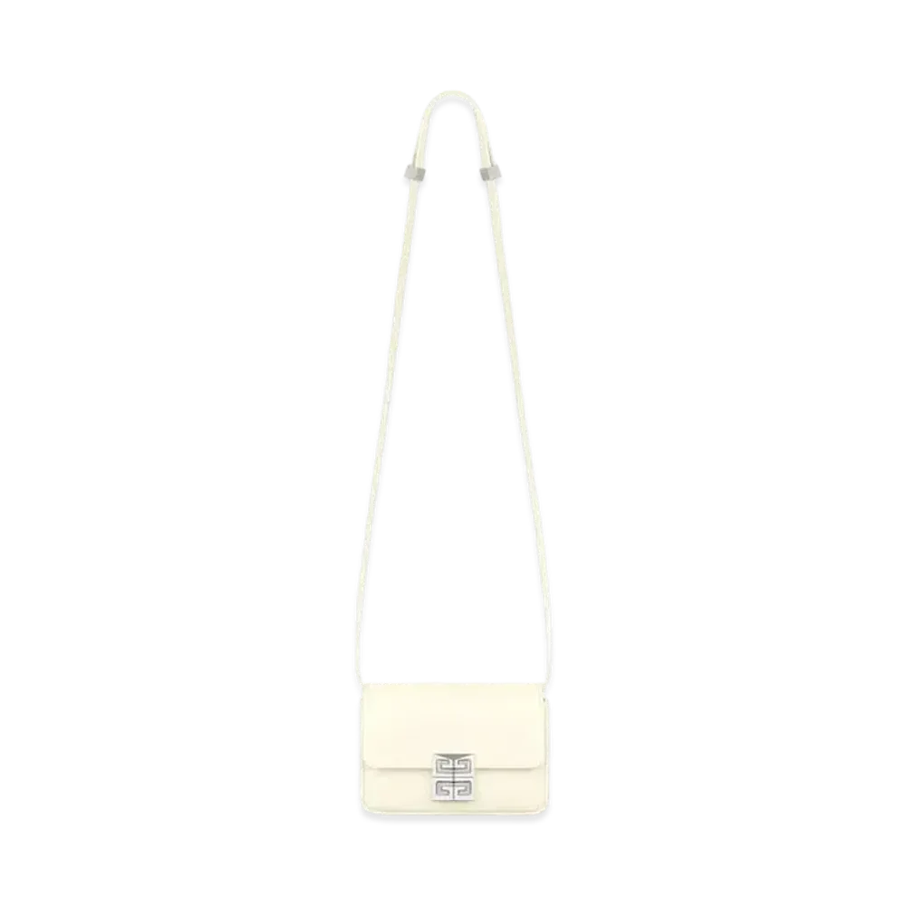 GIVENCHY Small 4G Bag in Box Leather "Ivory"