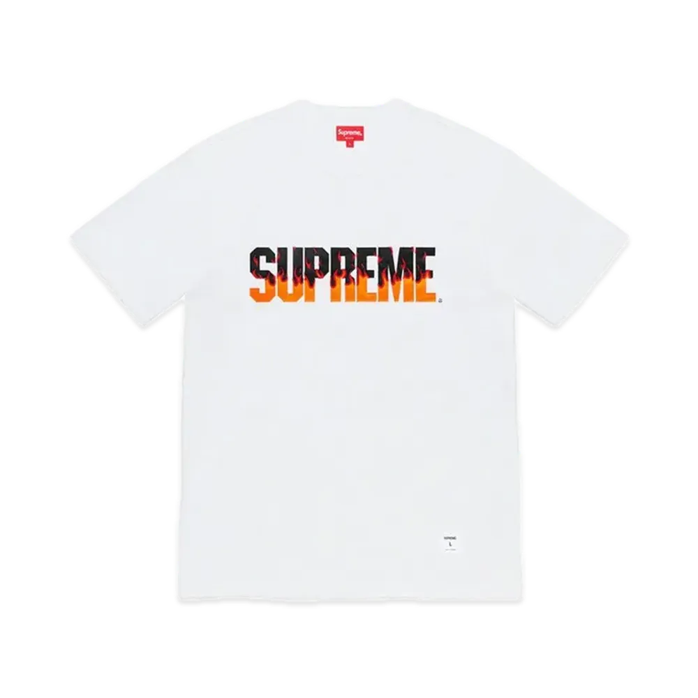 Supreme Flame S/S Top "White"