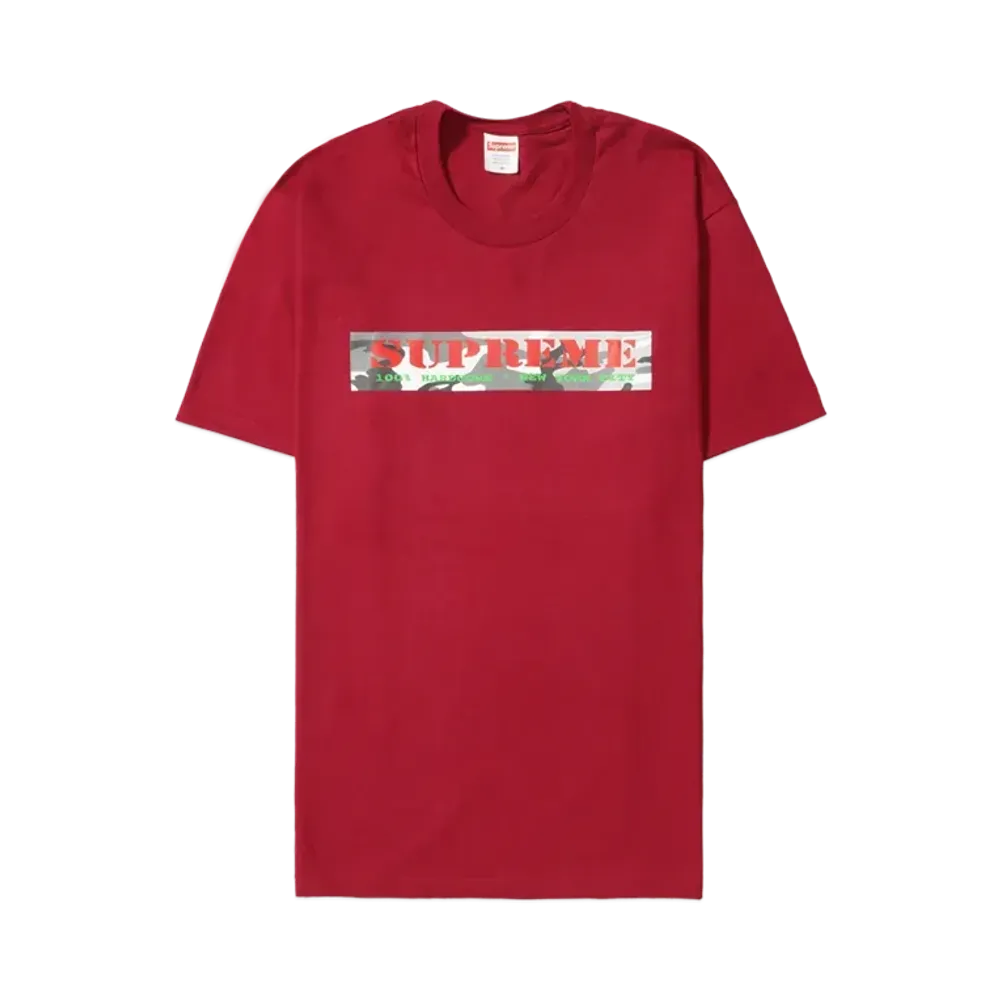 Supreme Hardcore Tee "Cardinal"