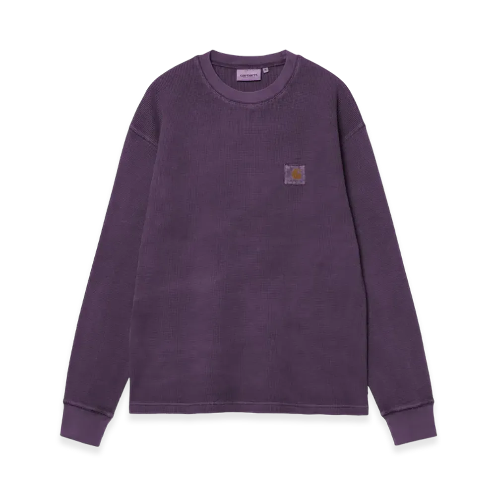 Carhartt WIP L/S Vista Waffle T-Shirt "Lakers(Garment Dyed)"