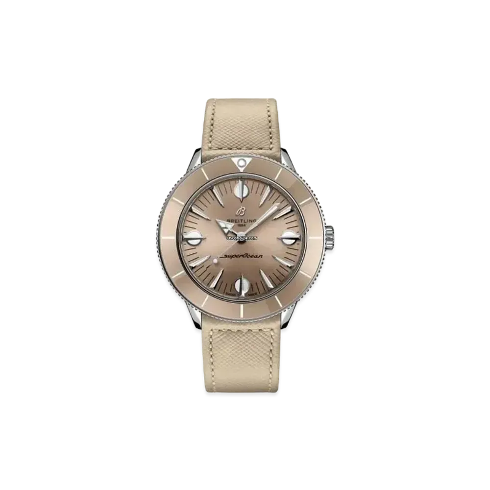 BREITLING SUPEROCEAN HERITAGE '57 PASTEL PARADISE "Iced Latte"