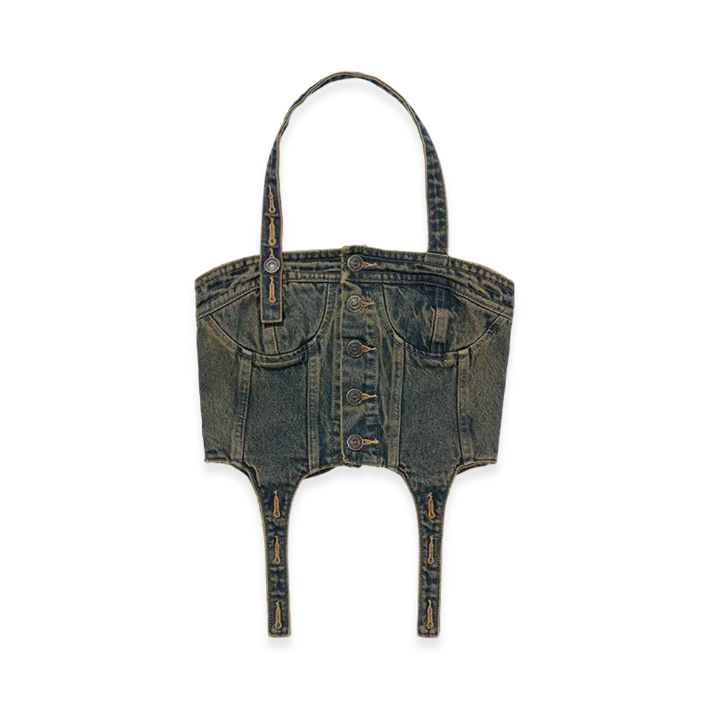 Levi's ADSB Andersson Bell Denim Corset "Indigo Blue"