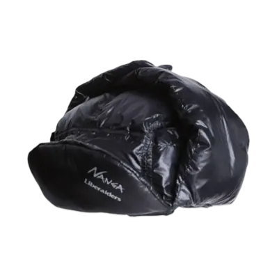 NANGA x Liberaiders RIPSTOP NYLON DOWN CAP "BLACK"