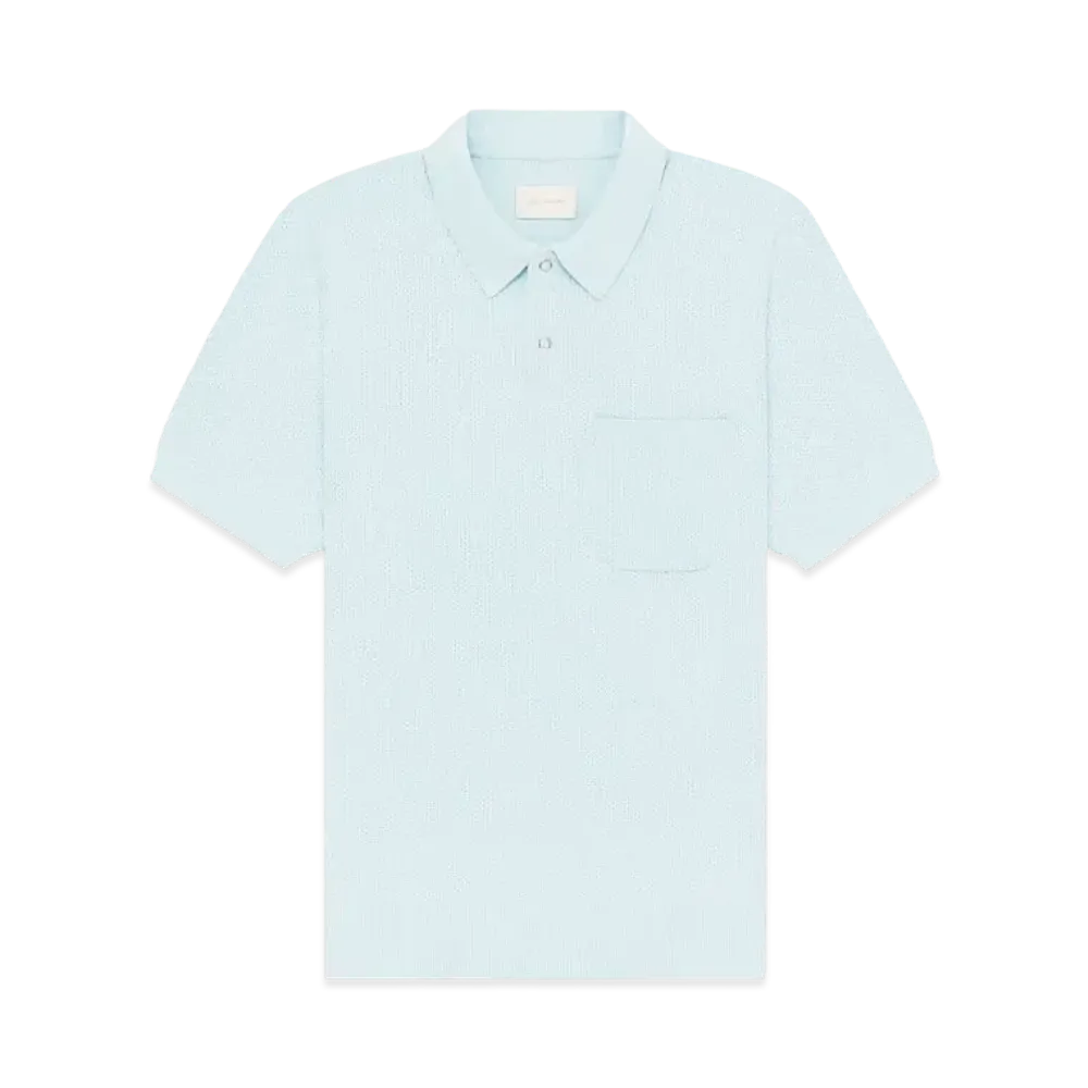 Aime Leon Dore Short-Sleeve Knit Polo "Blue"